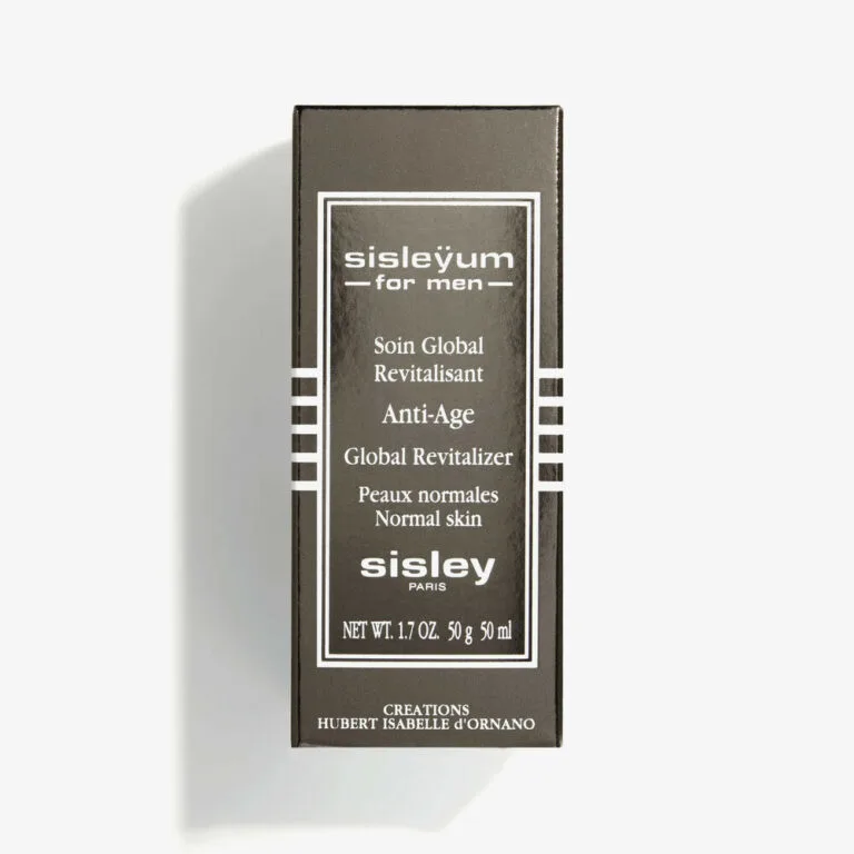 סיסלי קרם לחות לגבר אנטי אייג לעור רגיל 50 מ"ל unavailable Sisley Sisleyum for Men Soin Global Amnti-Age Peaux Normales – תמונה 5
